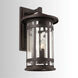 Mission Hills 3 Light 20 inch Oiled Bronze Outdoor Wall Lantern