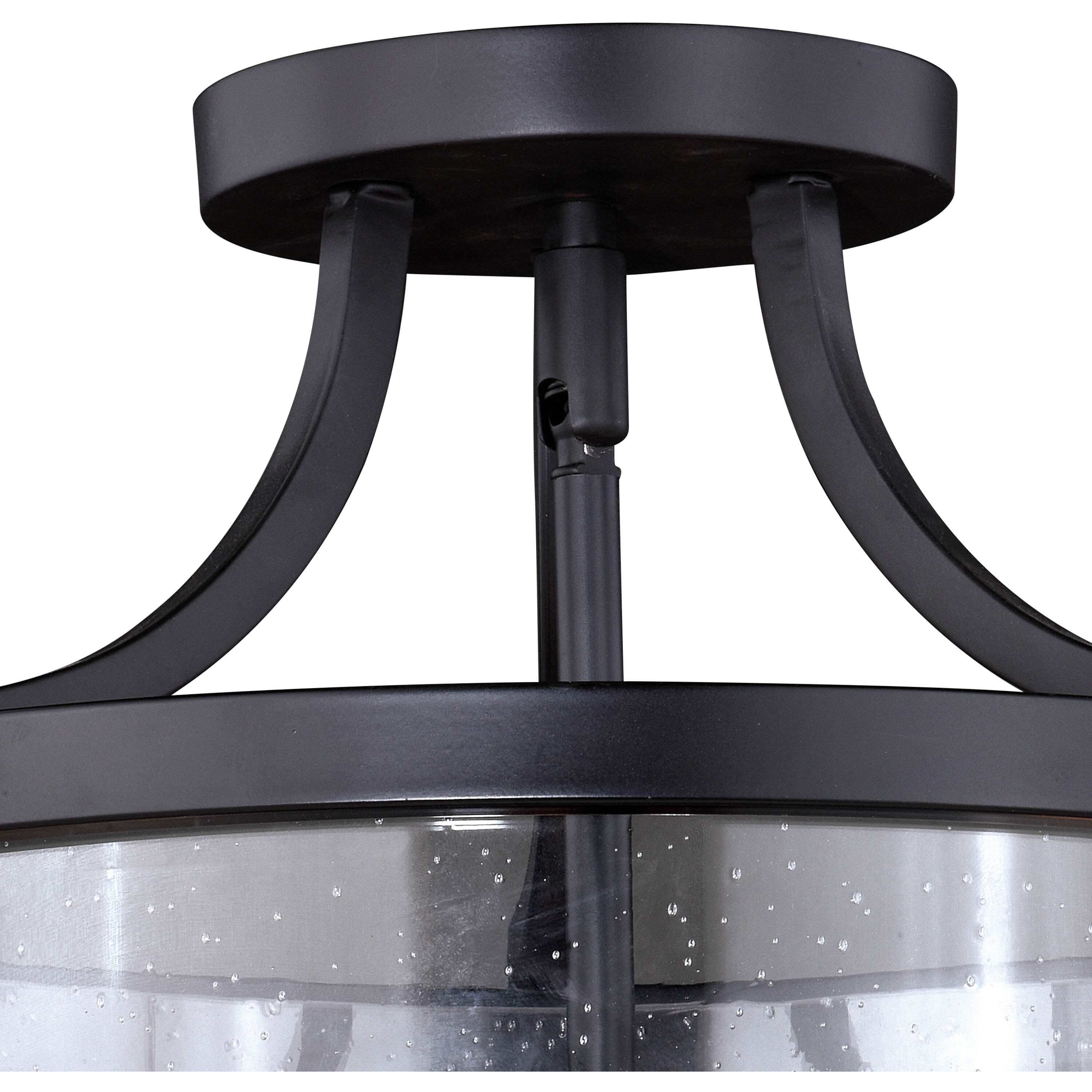 Holbrook LED 15.75 inch Noble Bronze Semi-Flush Mount Ceiling Light