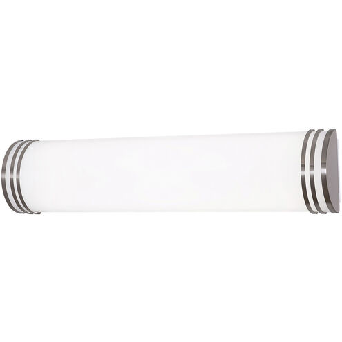 Palmer LED 24 inch Satin Nickel Vanity Light Wall Light