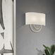 Stratton 2 Light 13 inch Brushed Nickel ADA ADA Sconce Wall Light