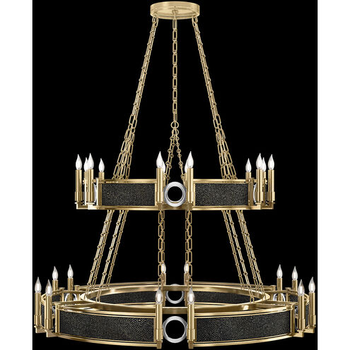 Mirage 24 Light 50 inch Gold Chandelier Ceiling Light
