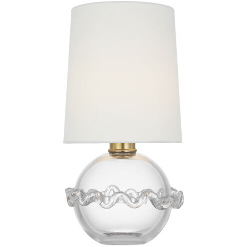 AERIN Breslin 15.75 inch 1.6 watt Clear Glass Cordless Accent Lamp Portable Light