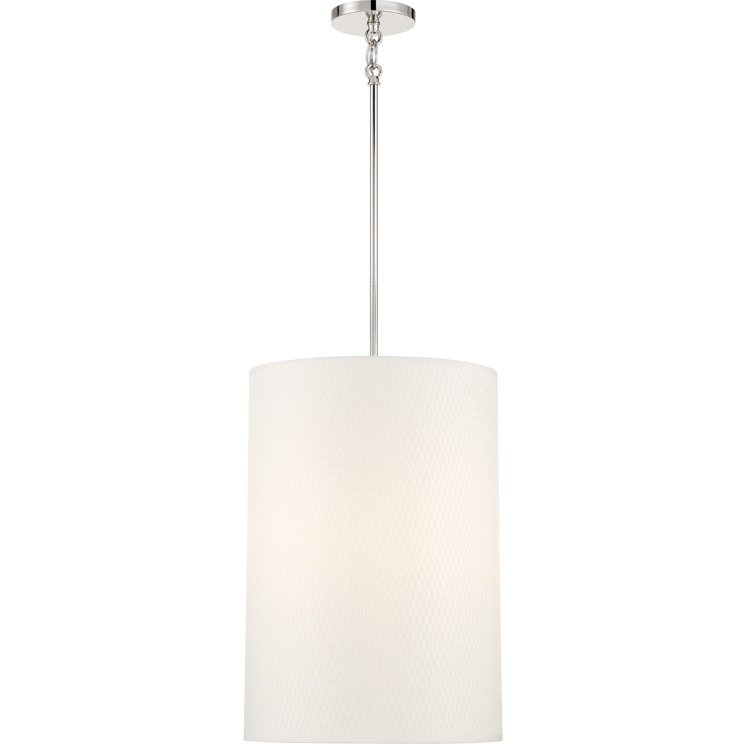 Palmetto 4 Light 14.5 inch Polished Nickel Pendant Ceiling Light