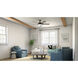 Verdi 56 inch Olde Bronze with Dark Walnut Blades Ceiling Fan