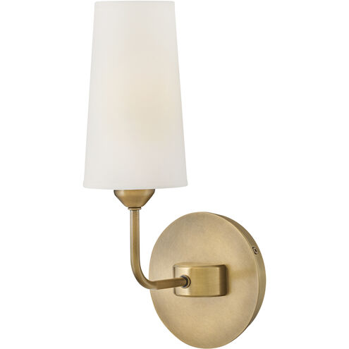 Lewis 5.5 inch Heritage Brass Indoor Wall Sconce Wall Light