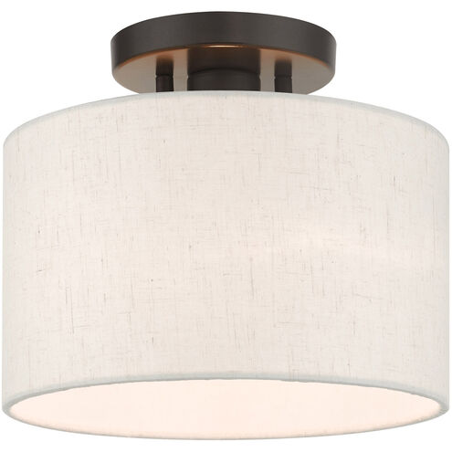 Meadow 1 Light 10.00 inch Semi-Flush Mount