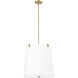 Weston 5 Light 18 inch Modern Gold Pendant Ceiling Light