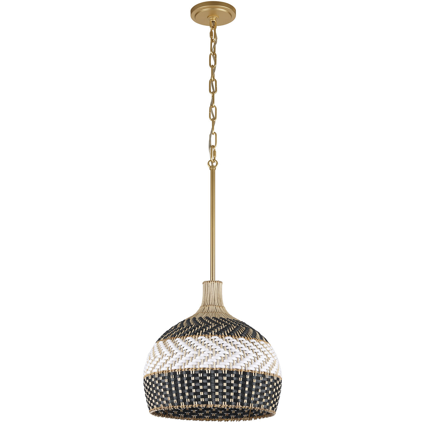 Zanzibar Pendant Ceiling Light in Soft Gold