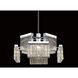 Broadway LED 28 inch Polished Nickel Chandelier Ceiling Light