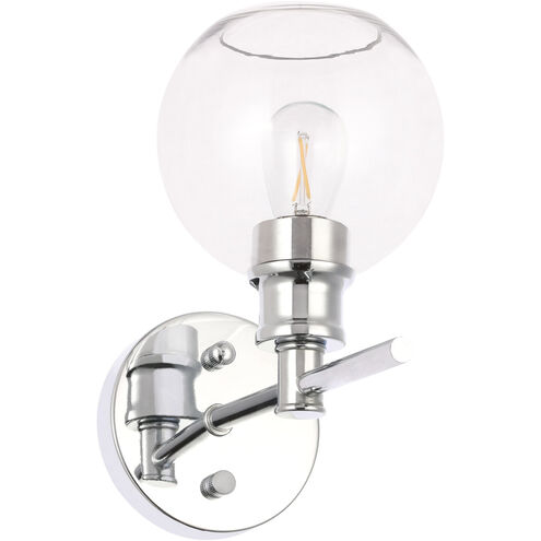 Syracuse 1 Light 6 inch Chrome Wall sconce Wall Light