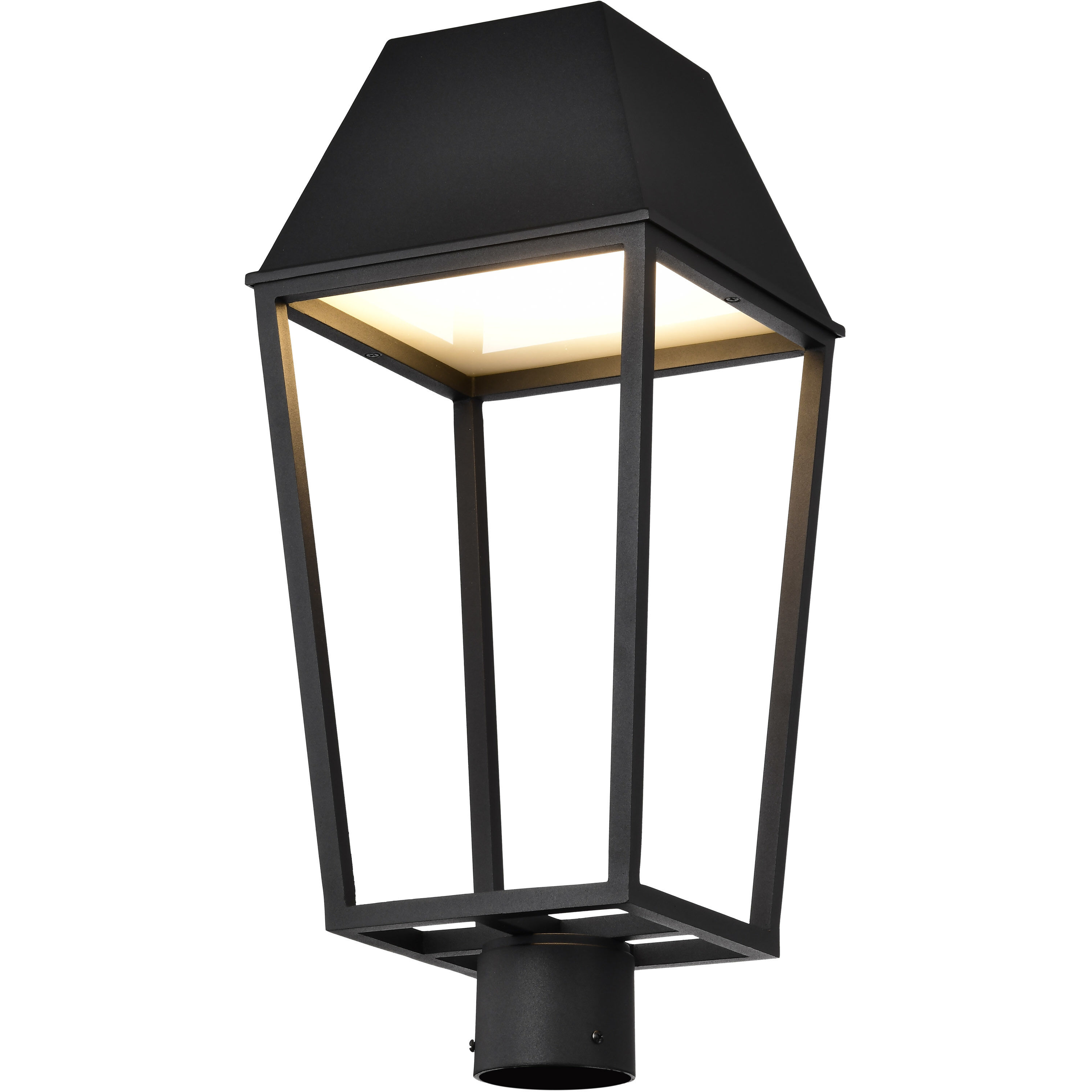 Colt LED 20 inch Matte Black Outdoor Post Light