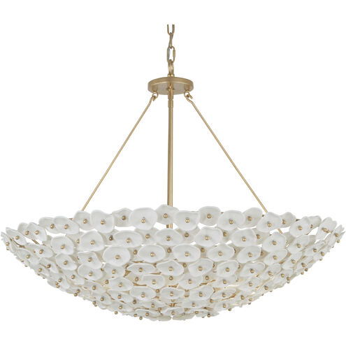 Coastlyn 8 Light 36 inch Legacy Brass Pendant Ceiling Light