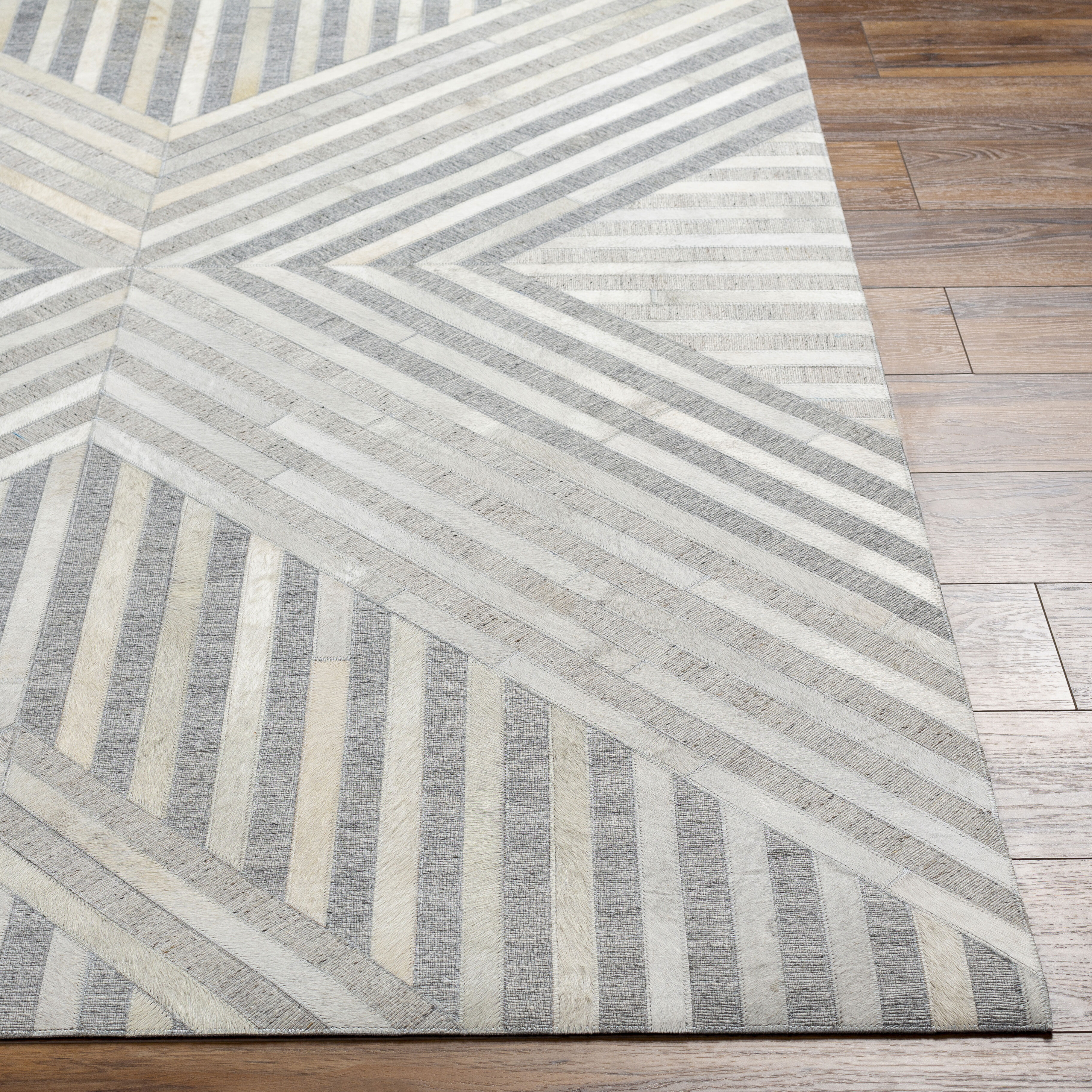 Medora 156 X 108 inch Medium Gray Rug, Rectangle