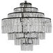 Satellite 8 Light 31.5 inch Matte Black Chandelier Ceiling Light