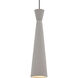 Sean Lavin Windsor 1 Light 120 Antique Bronze Low-Voltage Pendant Ceiling Light in Incandescent, Concrete, Monopoint