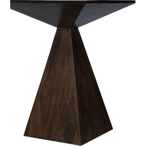 Titus Dark Brown Modern End or Side Table