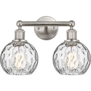 Edison Athens Water Glass 2 Light 15.00 inch Bathroom Vanity Light