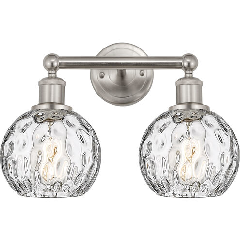 Edison Athens Water Glass 2 Light 15.00 inch Bathroom Vanity Light