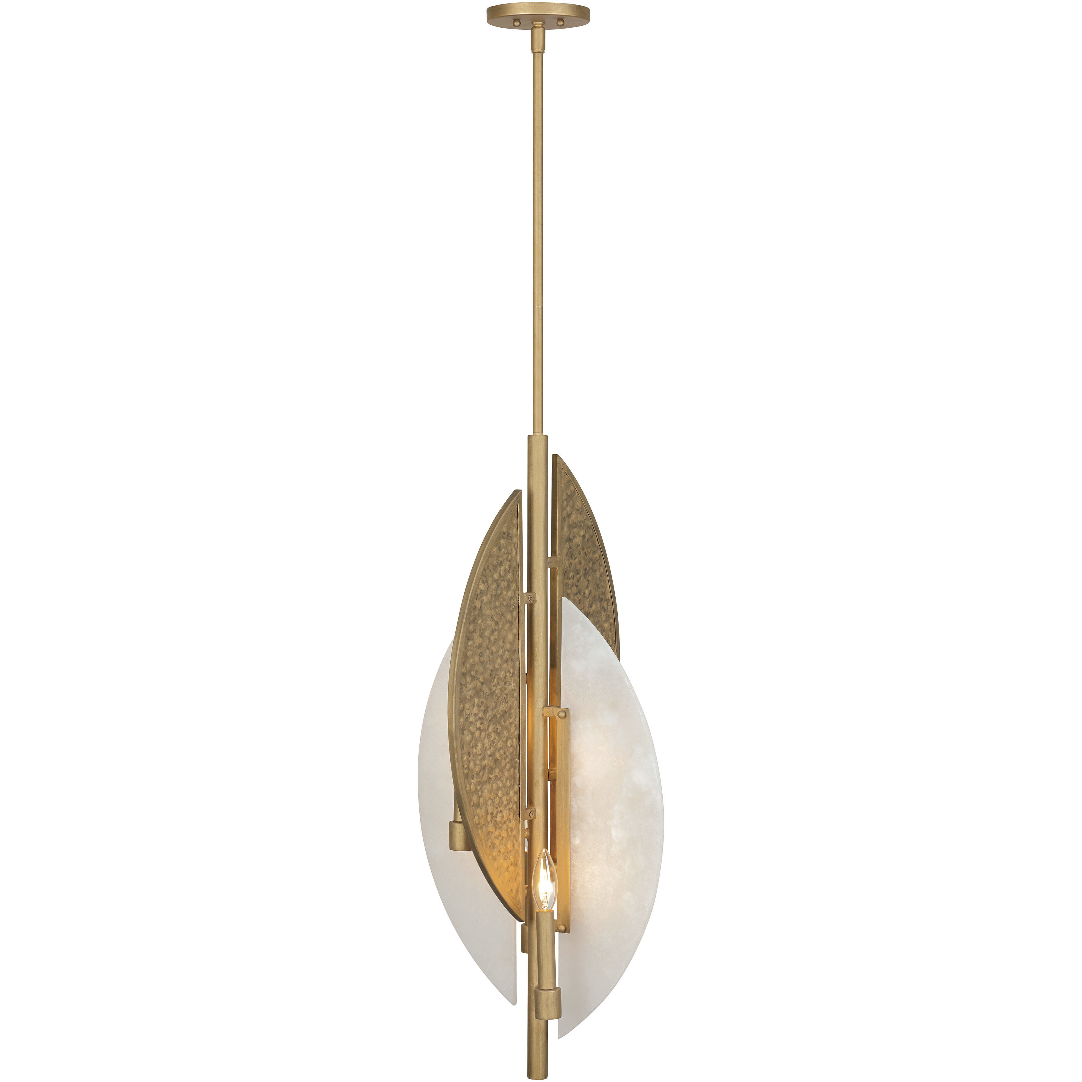 Saint Martin 4 Light 14 inch Ashen Gold Pendant Ceiling Light