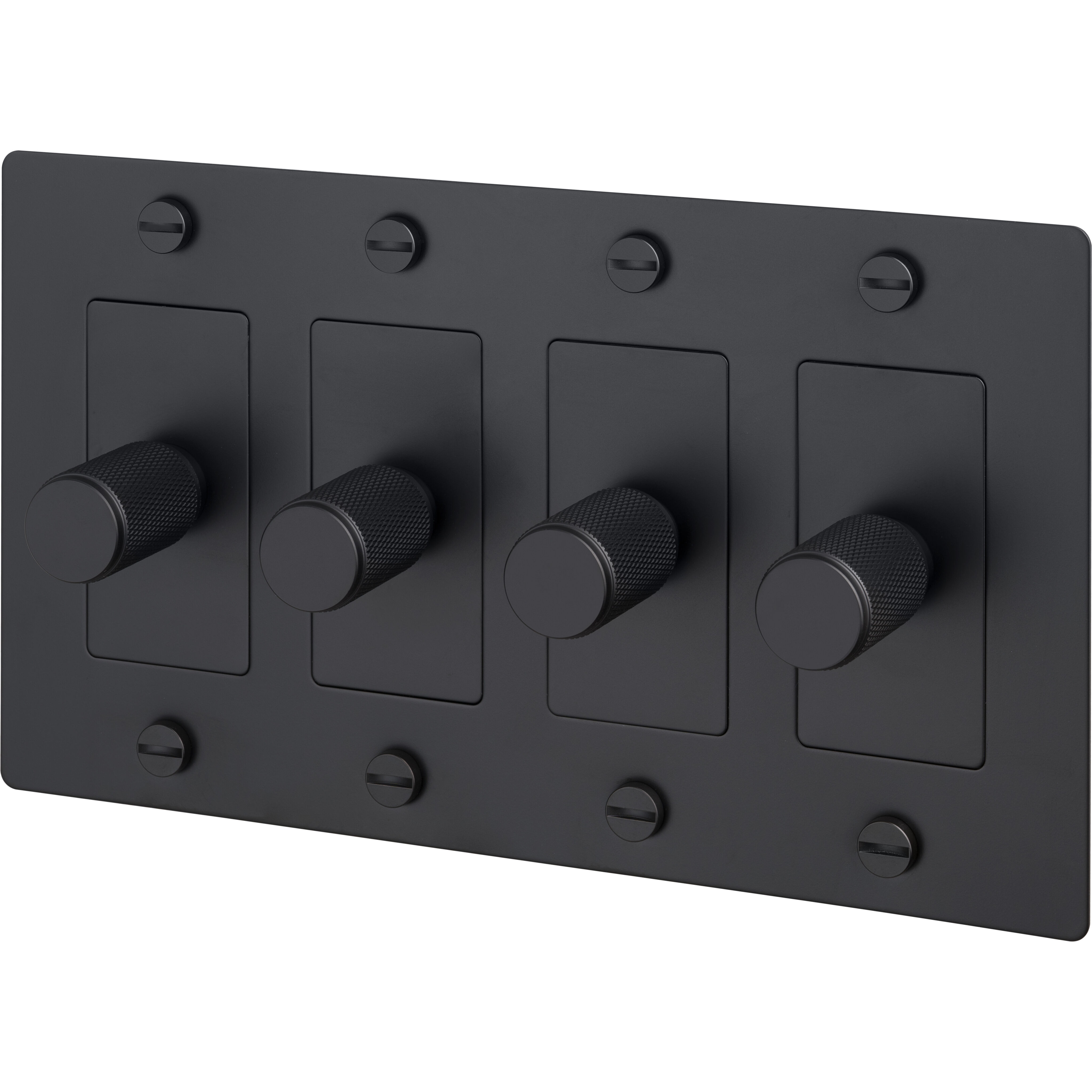 4G 100-120 Black Dimmer Switch, LED