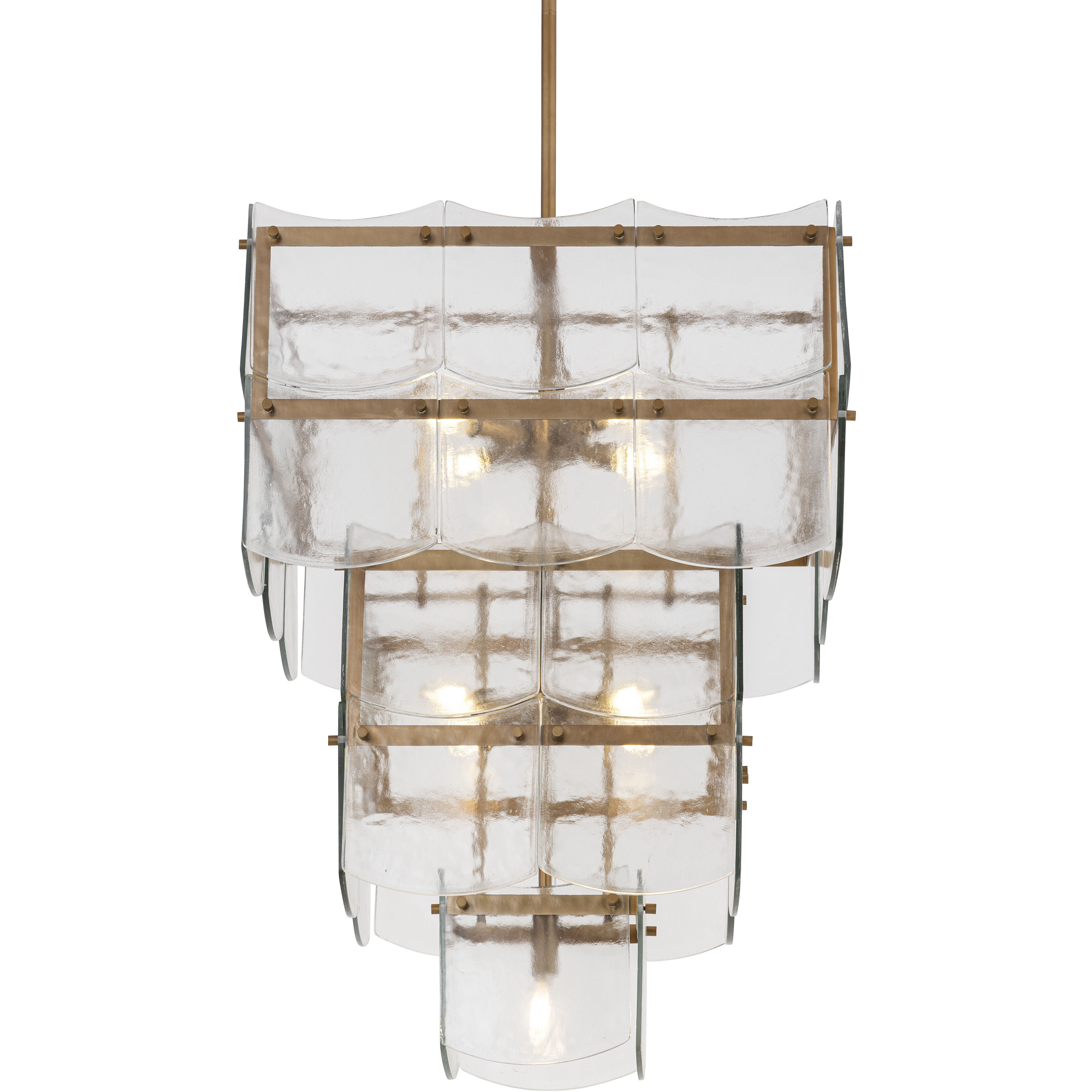 Kiori 9 Light 22.75 inch Legacy Brass Pendant Ceiling Light