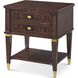 Salinger 26.5 X 24 inch Cambridge Nightstand, Wooden, Marlborough by Alexa Hampton