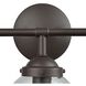 Beckett 3 Light 24 inch Oil Rubbed Bronze Vanity Light Wall Light