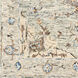 Avon 120 X 96 inch Light Sage/Light Beige/Brown/Olive/Blue/Camel Handmade Rug in 8 x 10, Rectangle