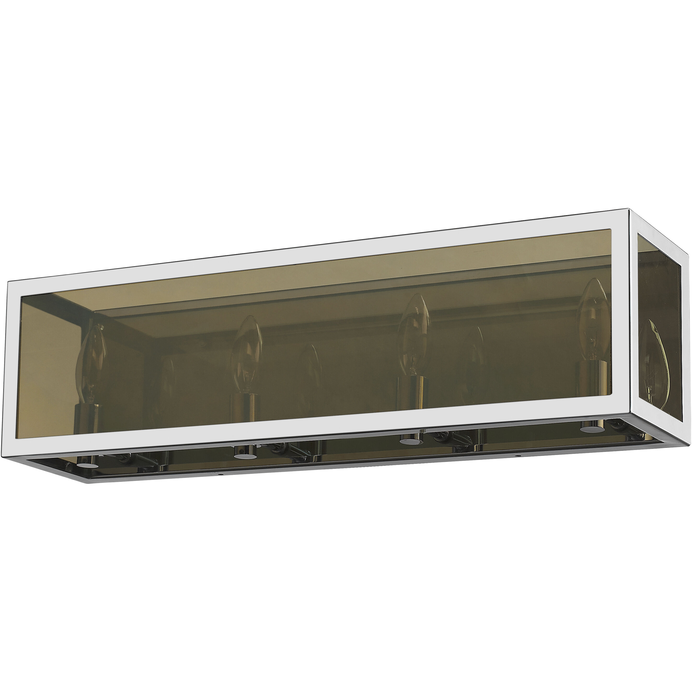 Infinity 4 Light 24 inch Chrome Vanity Wall Light