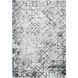 Sesia 36 X 24 inch Black/Grey Rug in 2 x 3