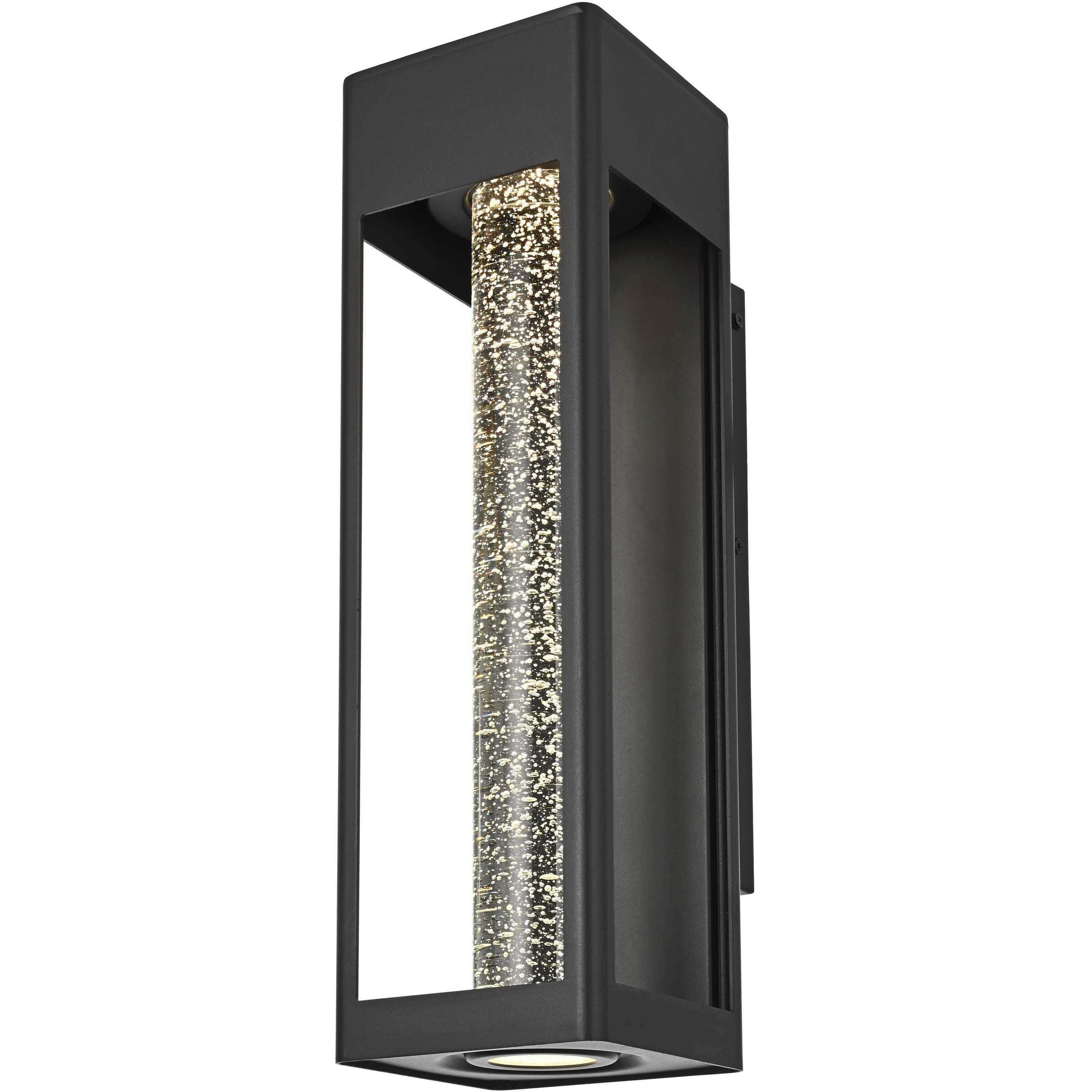 Amaris 1 Light 19 inch Black Outdoor Wall Sconce