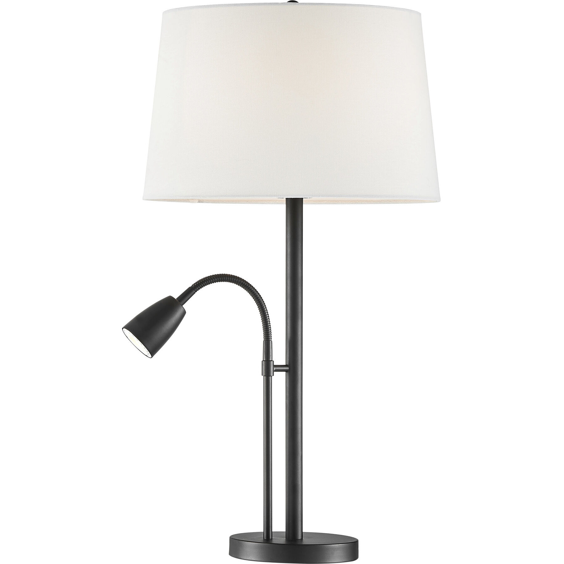 Nanette 27.5 inch 60.00 watt Black Table Lamp Portable Light