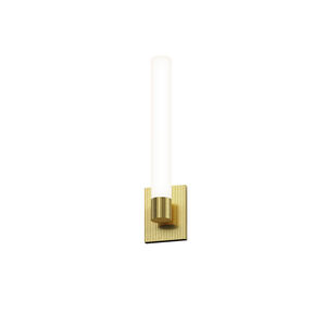 Scepter LED 4.5 inch Satin Brass Sconce Wall Light
