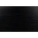 Ferret Hand Rubbed Black Bed, Eastern King