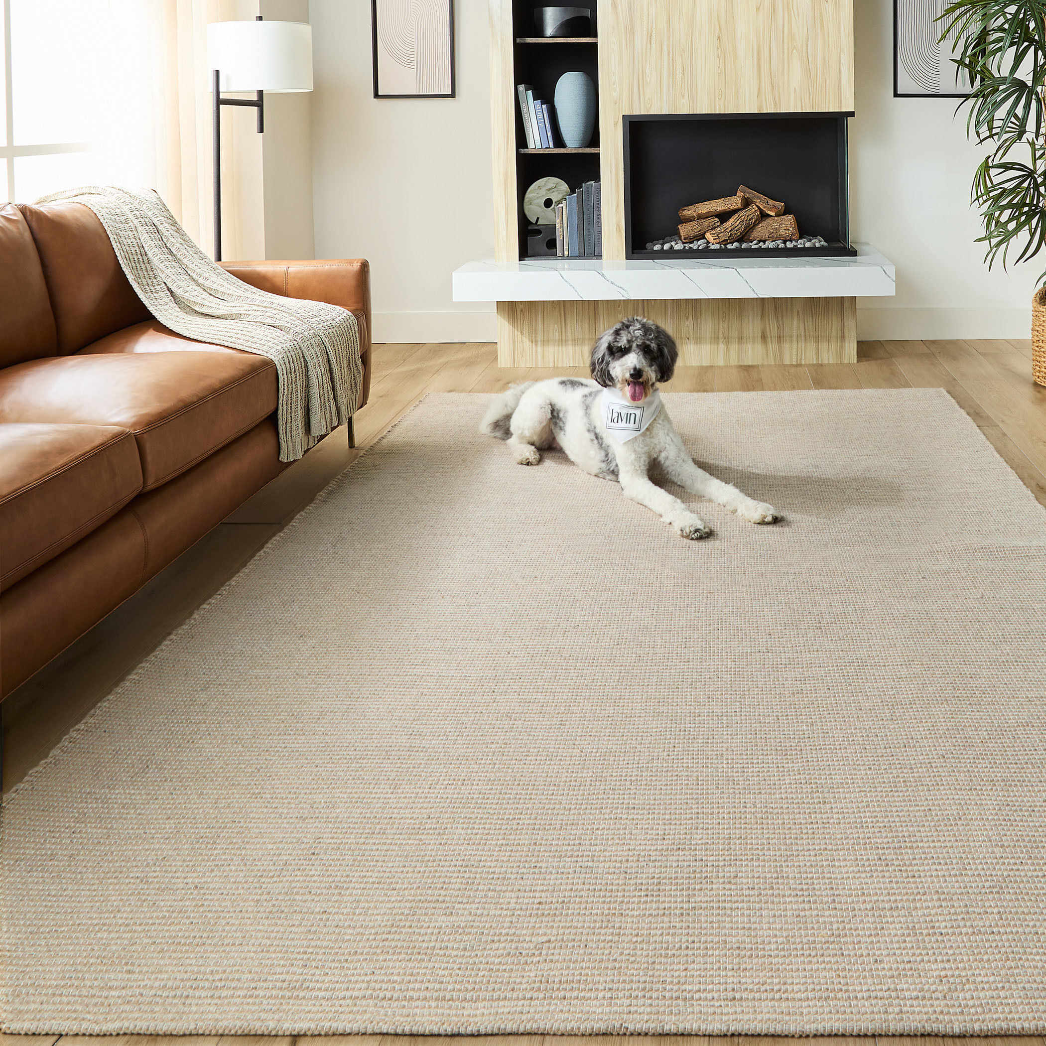 Saira 114 X 79 inch Neutral Rug in 6 x 9