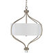 Ogee 3 Light 24 inch White Pendant Ceiling Light