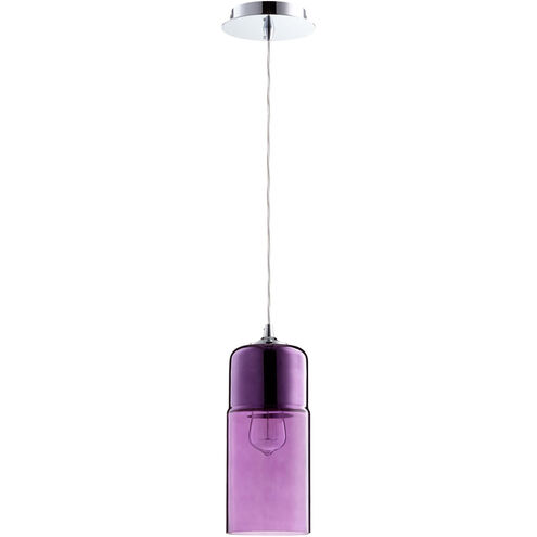 Berdan 1 Light 5 inch Chrome Pendant Ceiling Light