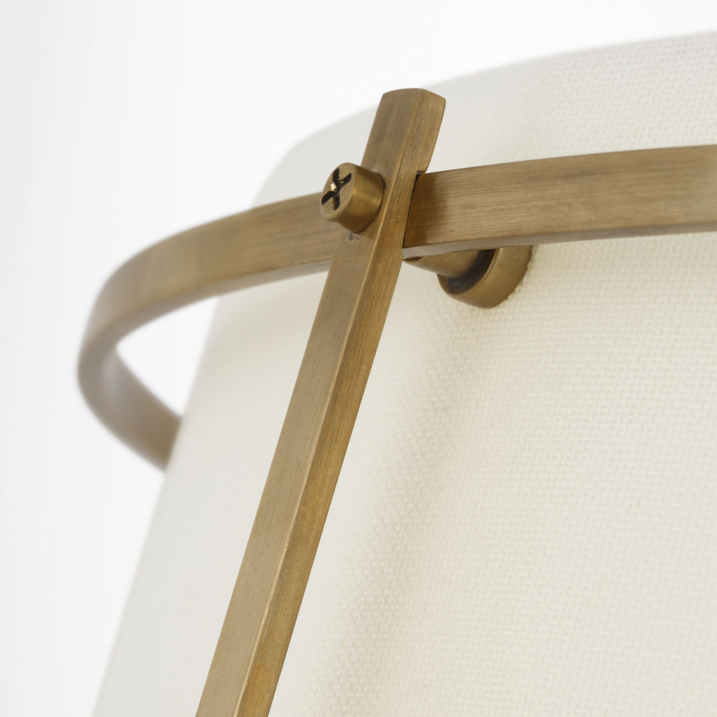 Carrier and Company Callaway LED 17.25 inch Hand-Rubbed Antique Brass Flush Mount Ceiling Light