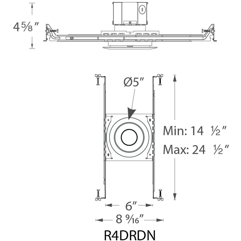Pop-in LED White Complete Kit Recessed Lighting