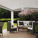 Mazzini 52 inch Matte White Outdoor Ceiling Fan