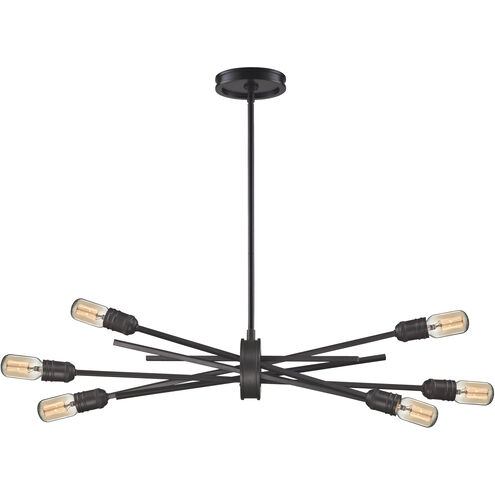 Xenia 6 Light 31 inch Oil Rubbed Bronze Chandelier Ceiling Light