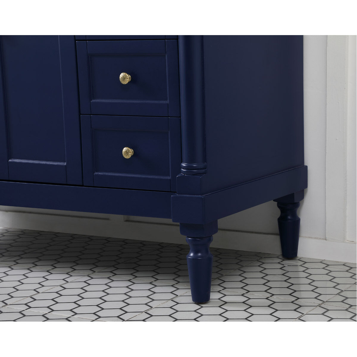 Lexington 48 X 22 X 35 inch Blue Vanity Sink Set