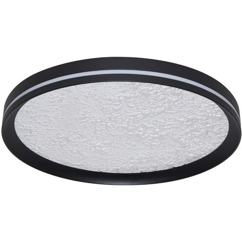Luna LED 20 inch Black Flush Mount Ceiling Light