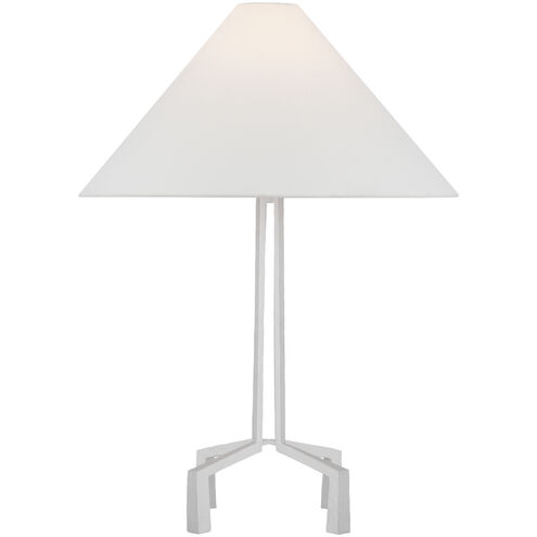 Marie Flanigan Clifford 27.75 inch 15.00 watt Plaster White Table Lamp Portable Light, Medium