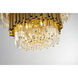 Canada 12 Light 30 inch Gold Chandelier Ceiling Light