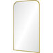 Merrimack 36 X 24 inch Gold and Clear Mirror
