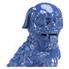 Wildwood Blue Glaze Yin and Yang Statues, Set of 2