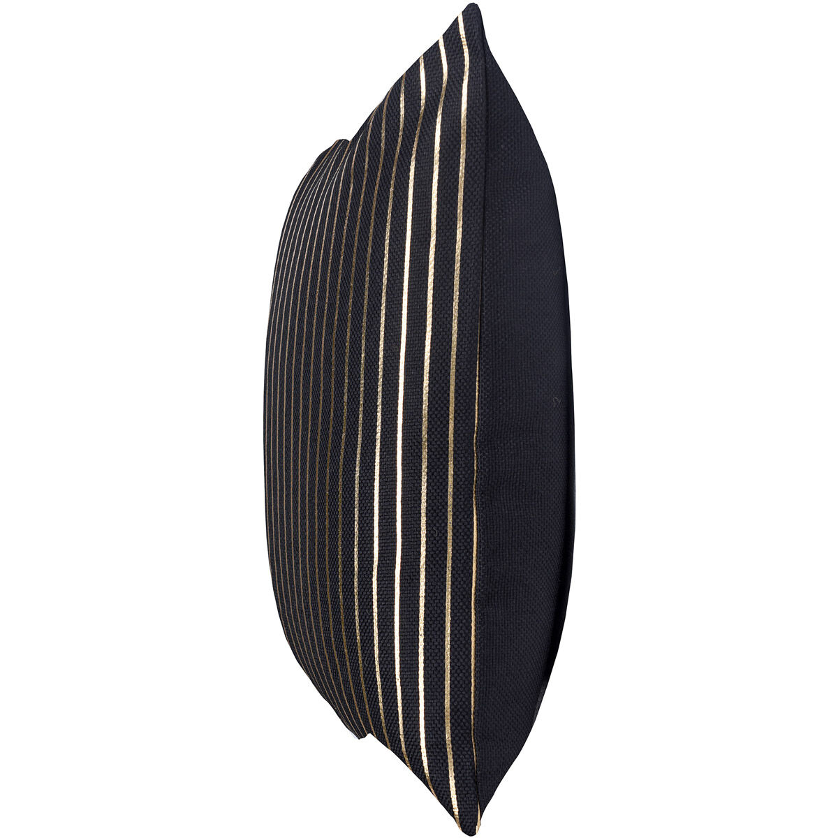 Dann Foley 24 inch Black and Metallic Decorative Pillow