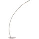 Columbus 66 inch 4.5 watt Nickel-Matte Arc Floor Lamp Portable Light