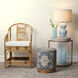 Gwendolyn 16 X 4 inch Vases in Sky Blue Glass, Set of 3